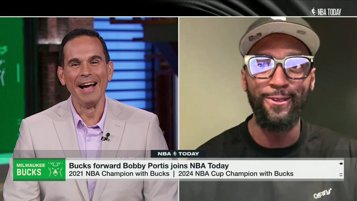 "It's fun to win $500K. I can't sit here and act like that it's not fun just seeing $500K." Bobby Portis is hyped for the cash prize that's up for grabs at the NBA Cup 😂🔥