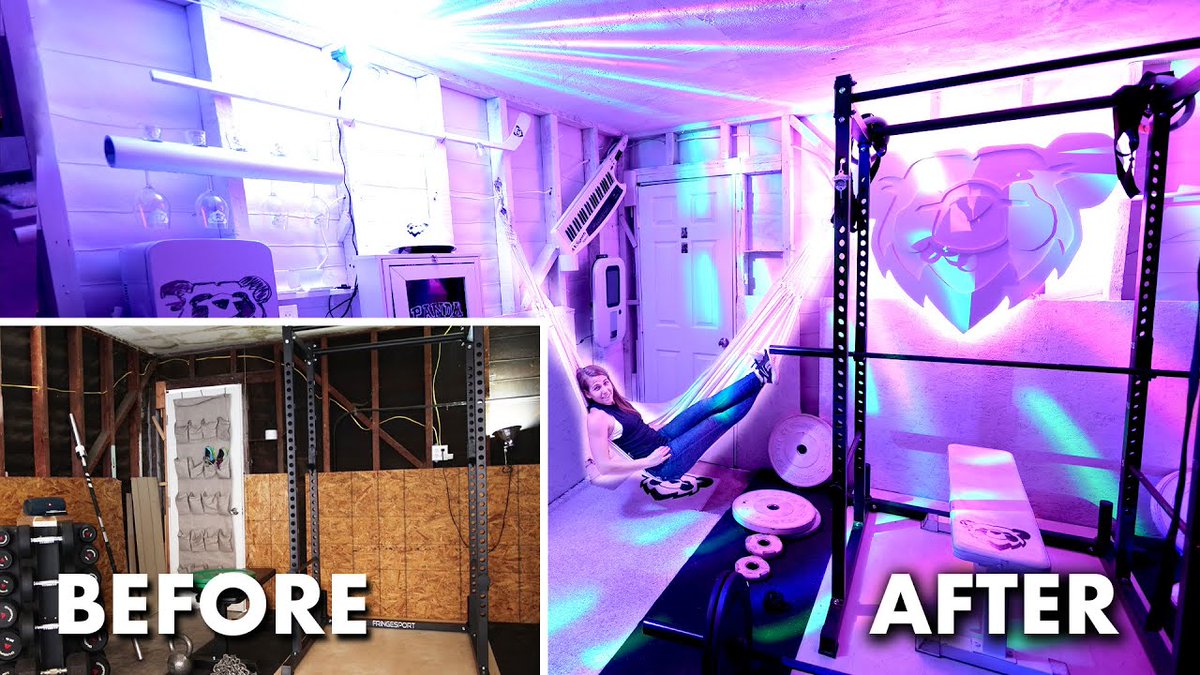 I finished my crazy DREAM HOME GYM!