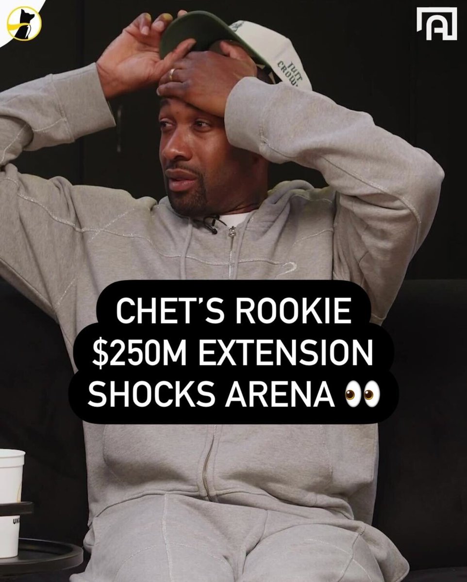 Kenyon Martin: "15 and 8 gets you 250? G*d d*amn!" Rashad McCants: "From your rookie deal too." The crew is SHOCKED with Chet Holmgren's new contract 😅 (via Gil’s Arena)