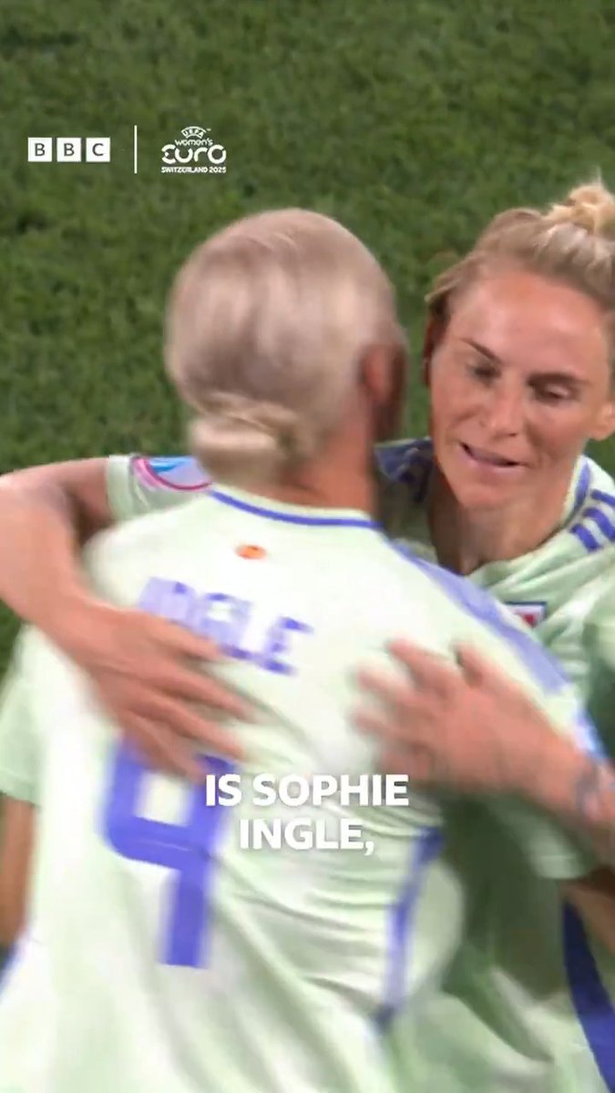 A moment to remember for Jess Fishlock ❤️🏴 #WEuro2025 #BBCFootball