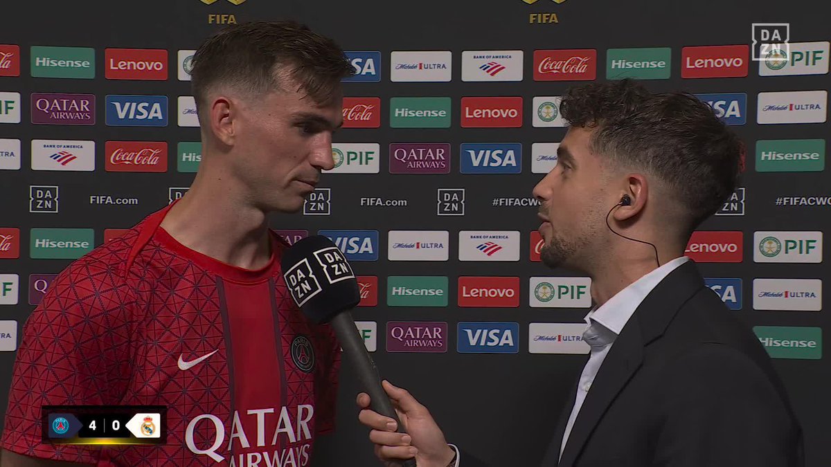 "Contento de hacer dos goles en una semifinales de un Mundial" 🔊 Fabián Ruiz es un hombre feliz FIFA Club World Cup | Todos los partidos gratis en #FIFACWC #TakeItToTheWorld