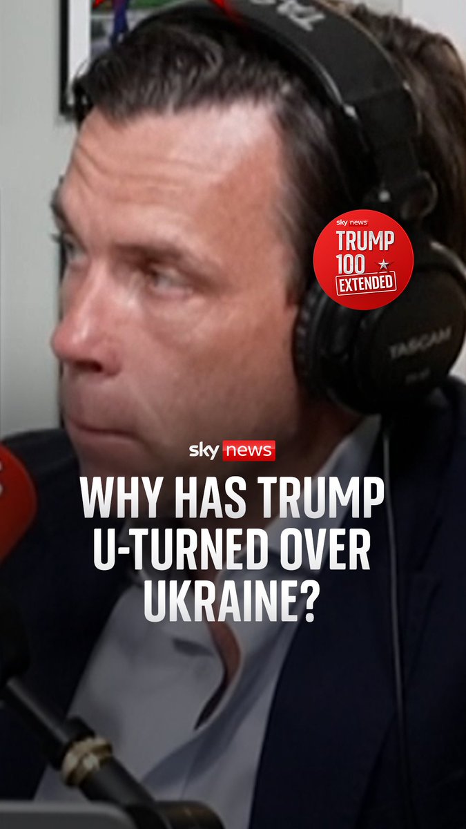 🇺🇸 After weeks of Donald Trump rejecting Volodymyr Zelenskyy's request for defence support – why the sudden change of tact? And what's the latest as Trump hosts Benjamin Netanyahu again? Mark Stone and John Sparks discuss on #Trump100. 🎧