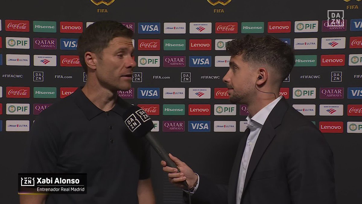 Xabi Alonso explica el 4-0 del PSG 🔊 "Es una señal de lo que nos queda por trabajar. Hay que aceptarlo con calma y exigencia" @FIFACWC | Todos los partidos gratis en #FIFACWC #TakeItToTheWorld