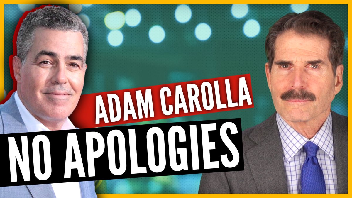 “If Alexandria Ocasio-Cortez were fat and in her 60s, no one would listen to her,” says Adam Carolla. Comments like that cause controversy. But Corolla won’t apologize. “Apologizing just leads to more apologizing,” he tells me.