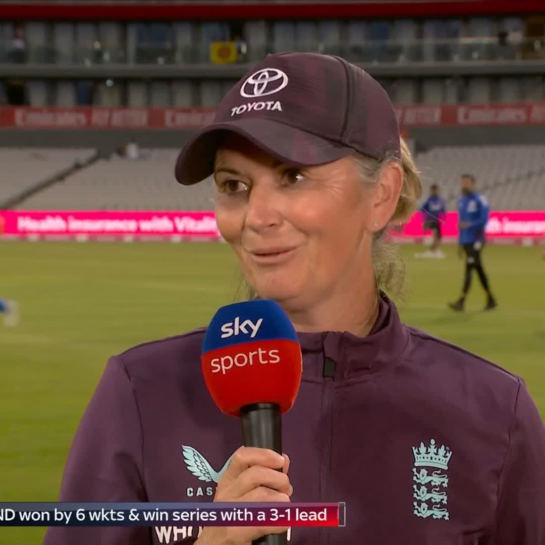 "It's not a about the result, it's about the performance" Charlotte Edwards reflects on England's T20 series defeat to India.