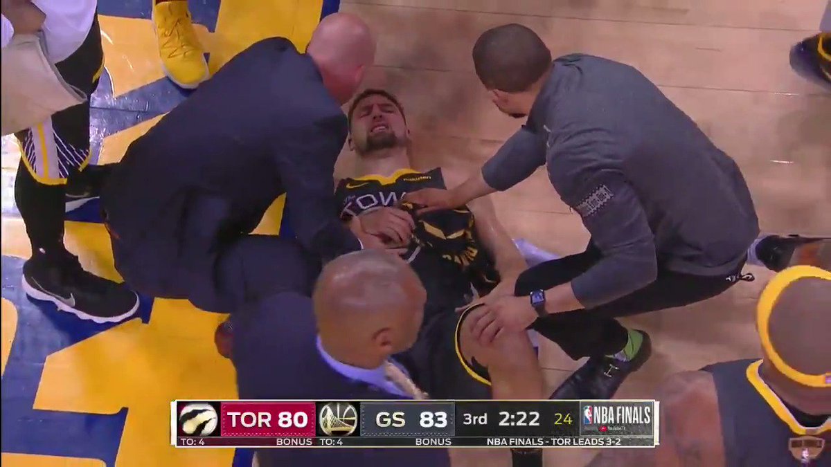 If Klay never tore his acl Warriors would’ve won the series