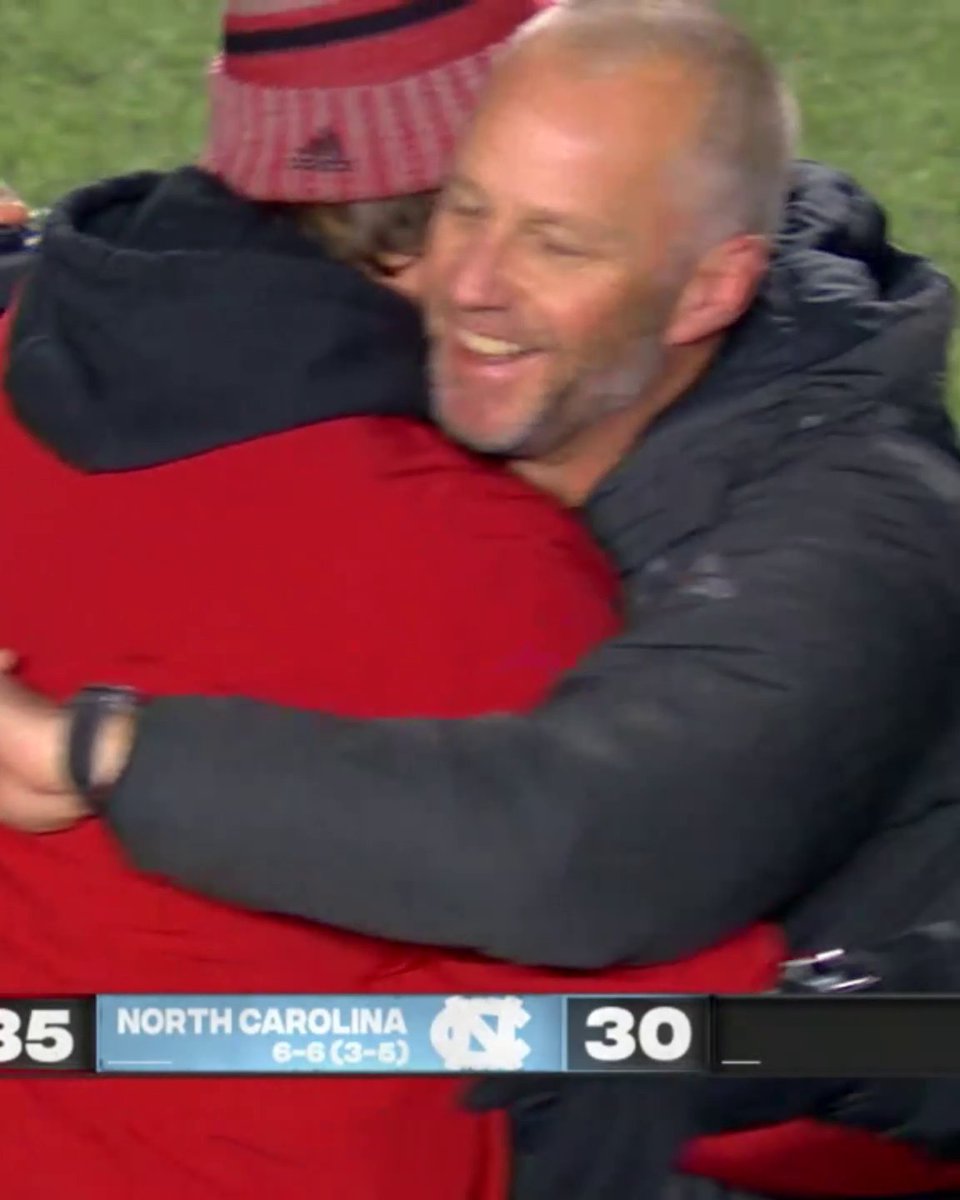 Never forget NC State Football's comeback win against rival UNC 😤 #ACCNTakeover