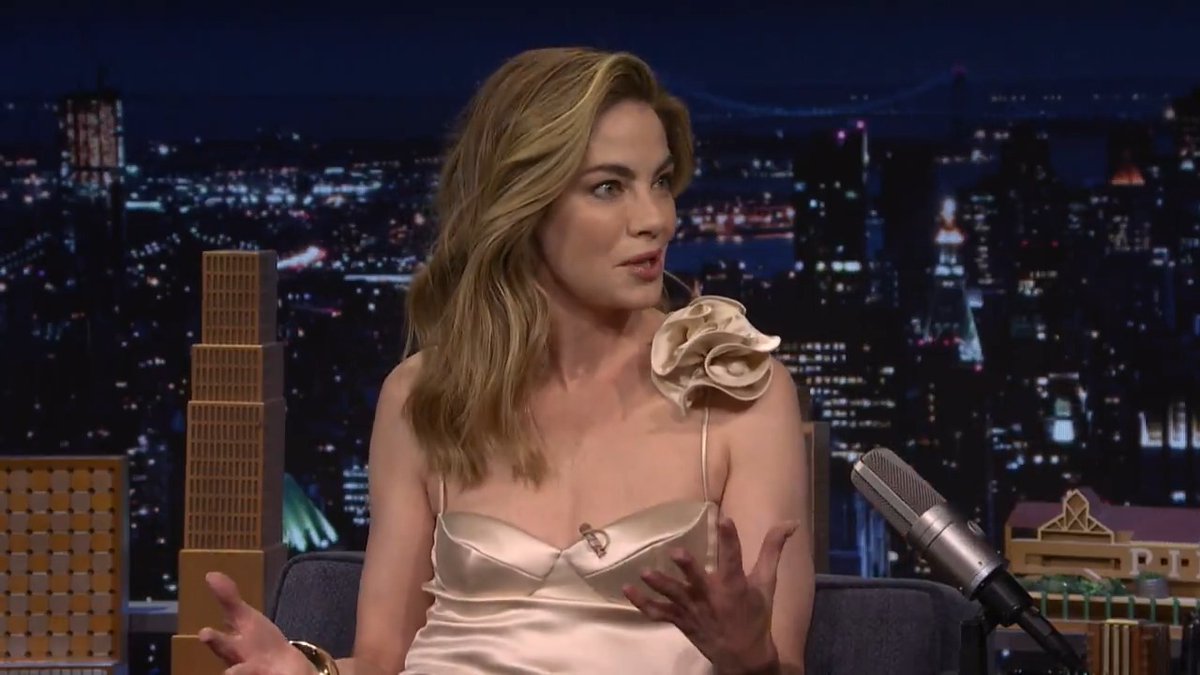 Yes, Michelle Monaghan has seen all the #TheWhiteLotus memes 🤣 #FallonTonight