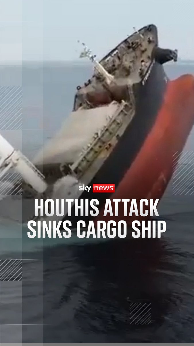 Yemen’s Houthi militant group released footage on Wednesday, July 9, showing their attack on the Greek-operated, Liberian-flagged ship. At least five crew members had been rescued but several others remained missing when the ship sank.