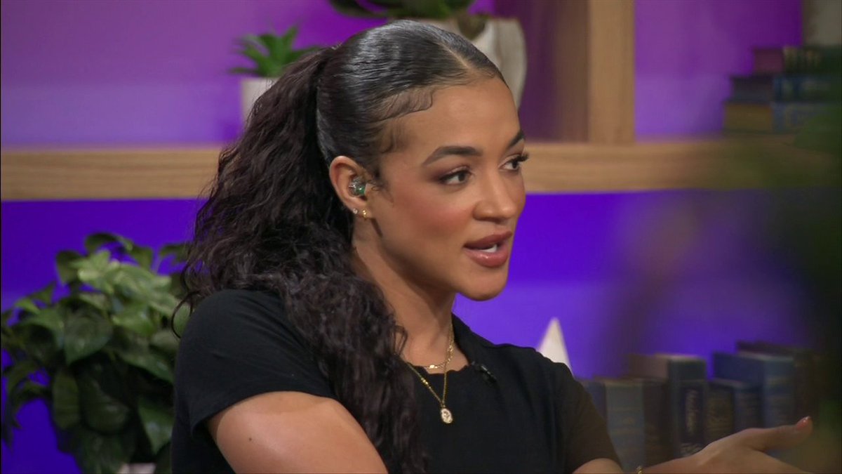Who is the face of the W? Andraya Carter makes a strong case for A'ja Wilson 🔥 ⚡ Stream Vibe Check exclusively on Disney+