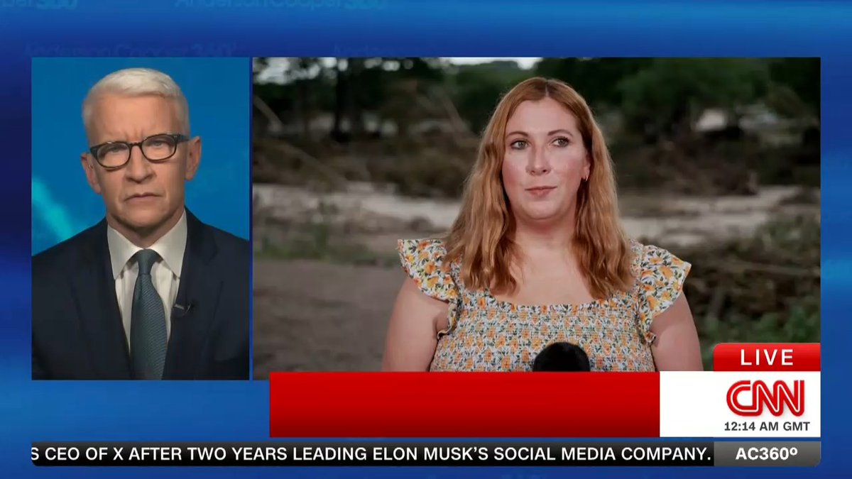 "She is really strong... she witnessed things that I would never even fathom witnessing in my entire life": Wynne Kennedy on her daughter Lucy being at Camp Mystic during the flood before safely getting airlifted out.