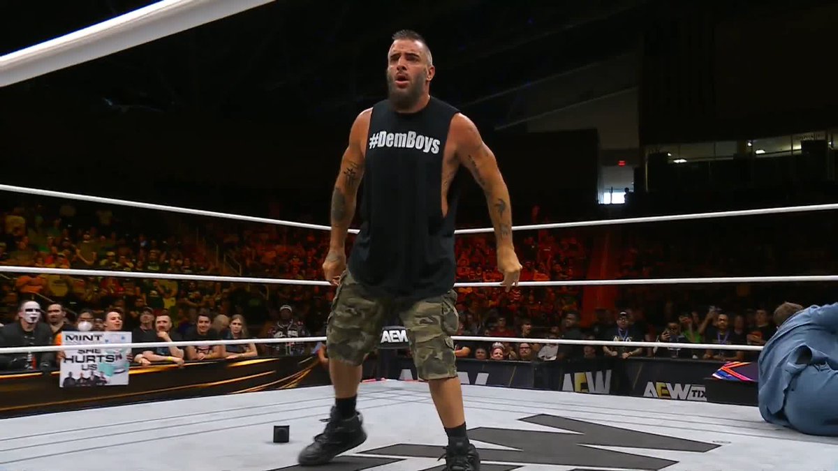The talky-talk has turned into a brawly-brawl! Watch #AEWDynamite LIVE on TBS &amp; HBO Max