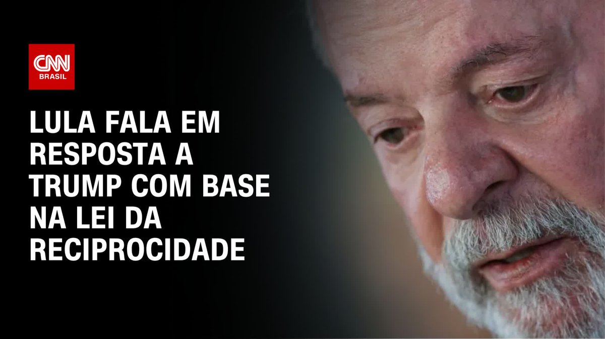 Brasil reagirá com reciprocidade à tarifaço, diz Lula; assista #WW