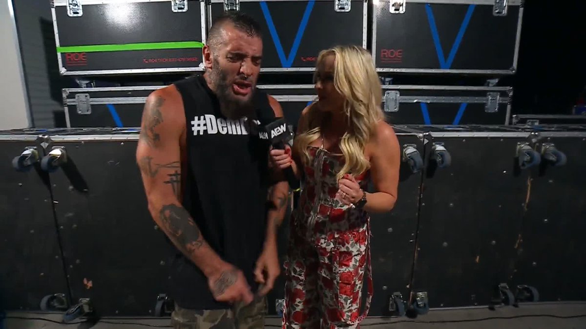 MARK BRISCOE WITH THE PROMO OF THE YEAR 💀💀💀💀💀💀💀 #AEW #AEWDynamite