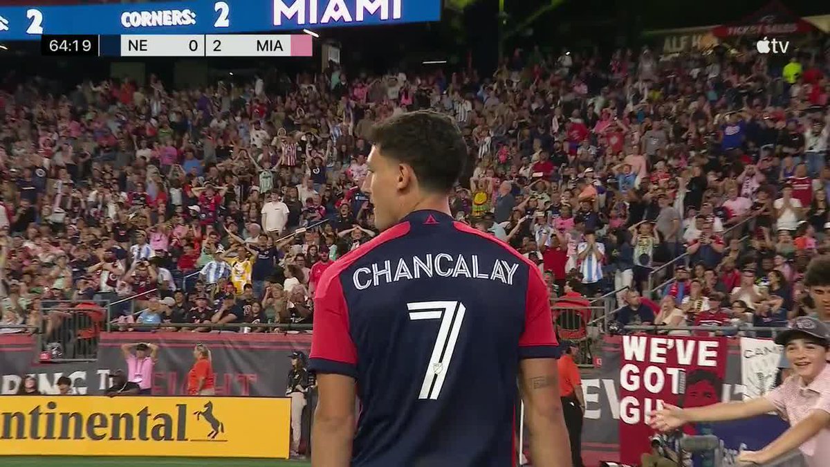 INCREÍBLE: Tomás Chancalay, ex Racing, tuvo una oportunidad inmejorable para marcar su gol frente al Inter Miami y se le fue por el costado. 📹 Major League Soccer on Apple