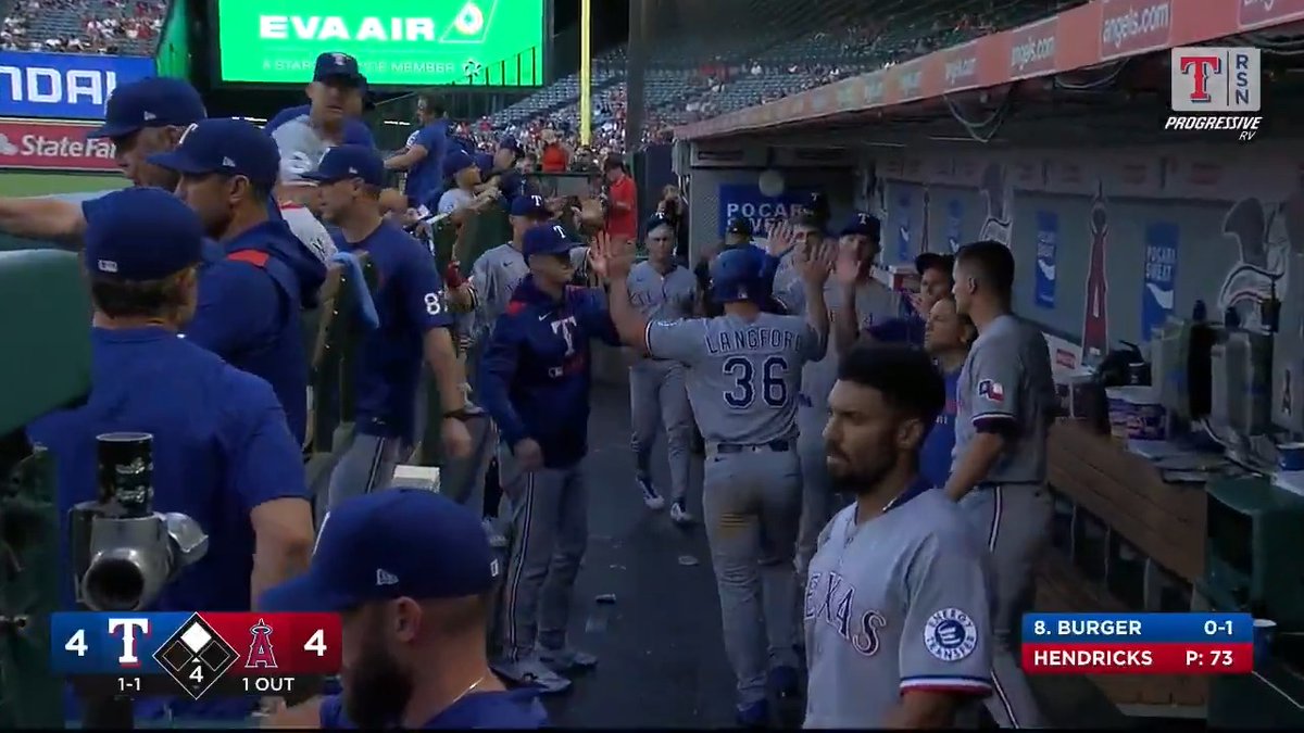 Truly a beautiful baseball sequence. #AllForTX