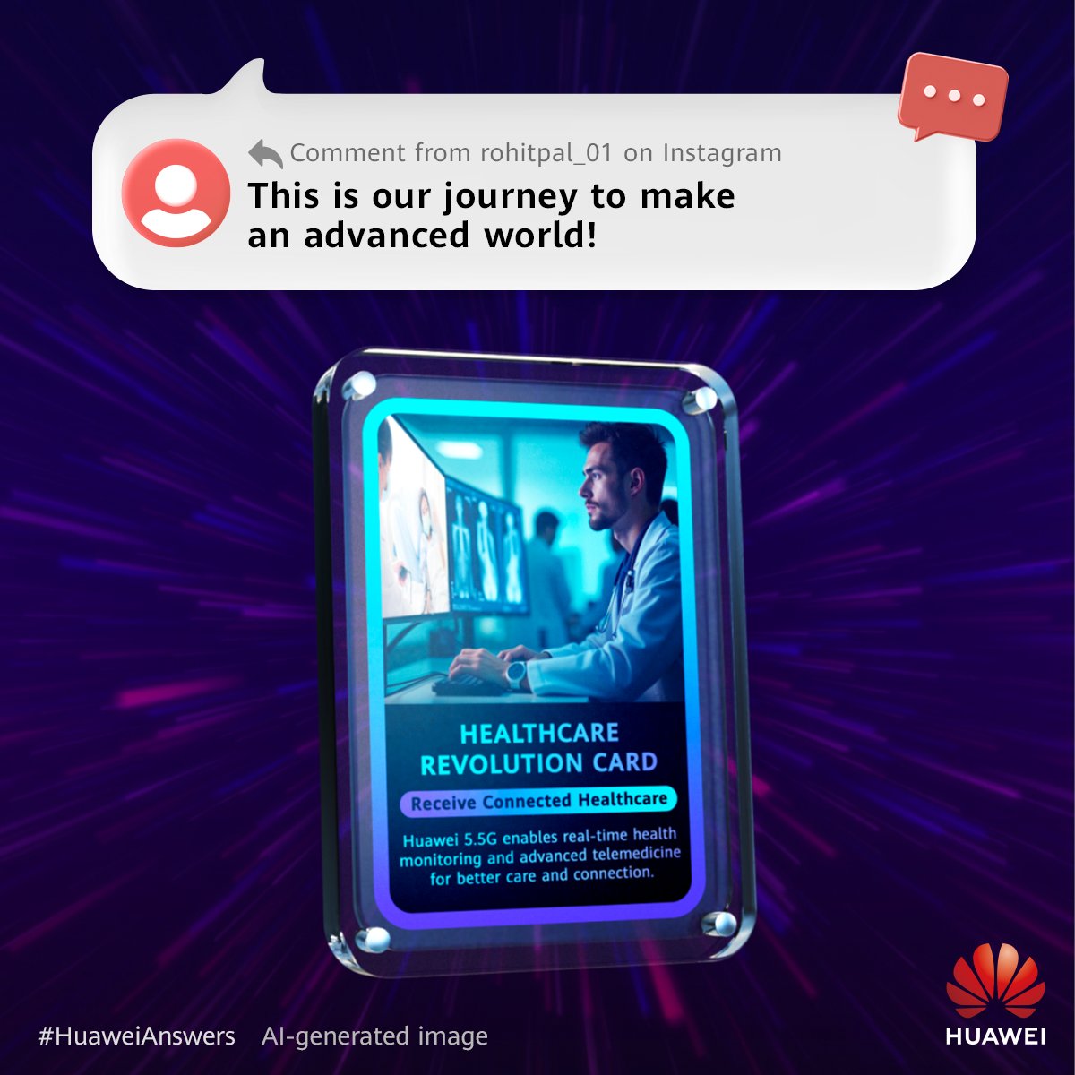 Huawei technologies help you hold all the cards in the intelligent world! Get an insight into the opportunities cutting-edge innovation can bring to every person, home, and organization: