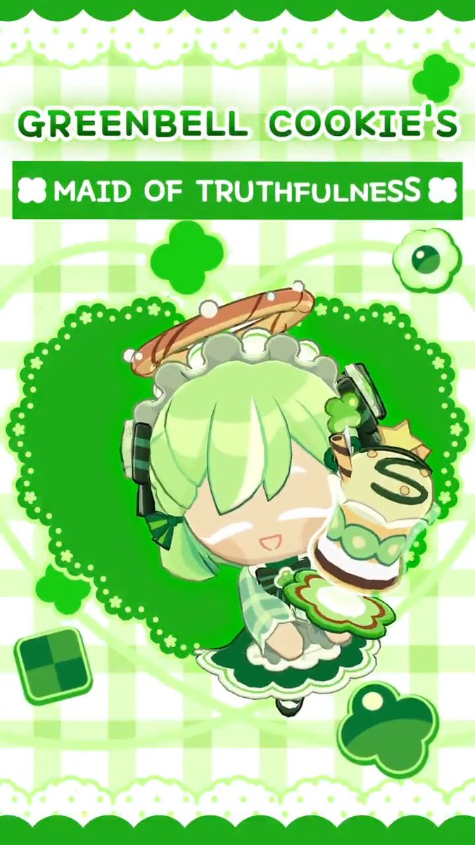 Greenbell Cookie's signature parfait is made to make you feel better! 💚