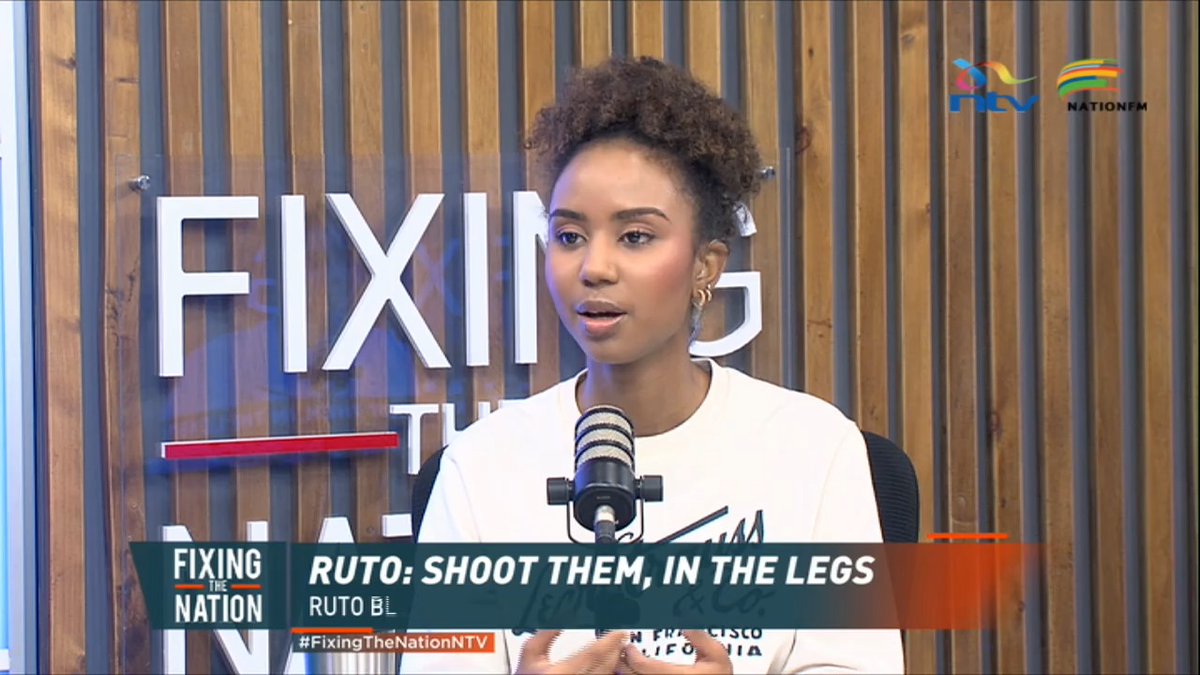 Mariam Bishar: The President's speech did not mention the lives lost during the demos. That, in itself, tells you where the priorities are. #FixingTheNationNTV Nation FM Eric Latiff Nomadic Panda 🐼 @OfficialJMbugua