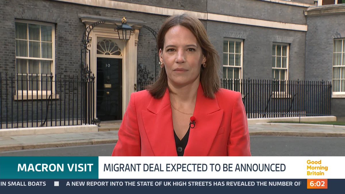 Sir Keir Starmer and Emmanuel Macron are set to announce a new returns deal on migrants who cross the Channel. It's been reported that from next month, up to 50 small boat migrants a week will be sent back to France under a one-in, one-out deal. Louisa James reports.