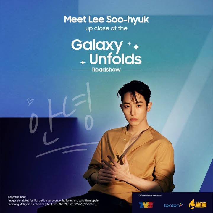 9 winners with the highest number of creative comments will meet Lee Soo-hyuk! 🤩 Comment below - describe the lightness of the Galaxy Z Fold7 in a single word and hashtag #FeelTheFold #GalaxyZFold7 #GalaxyZFlip7 Contest ends 13 July 2025. T&Cs apply: