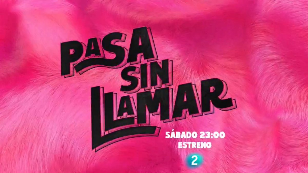 #PasaSinLlamar (se estrena este sábado a las 23h en La 2) recuerda a simple vista a #LaFamiliaDeLaTele, pero estructurado, con un objetivo y el espíritu gamberro que se esperaba! Ojo, fue grabado en nov y dic de 2024! Estaremos atentos 👀