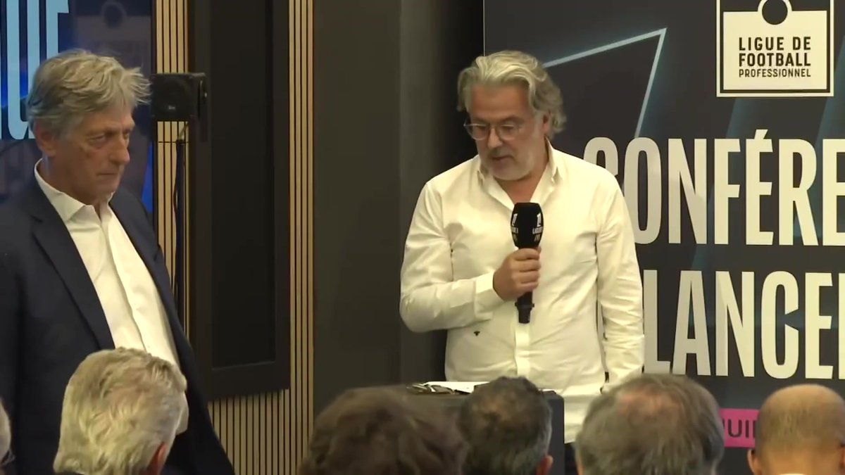 Lors de la conférence de presse sur le lancement de la chaîne foot de la LFP, Vincent Labrune a félicité les clubs de Ligue 1 pour leurs parcours européens et ambitionne de rattraper l’Allemagne à la 4ᵉ place du classement UEFA.