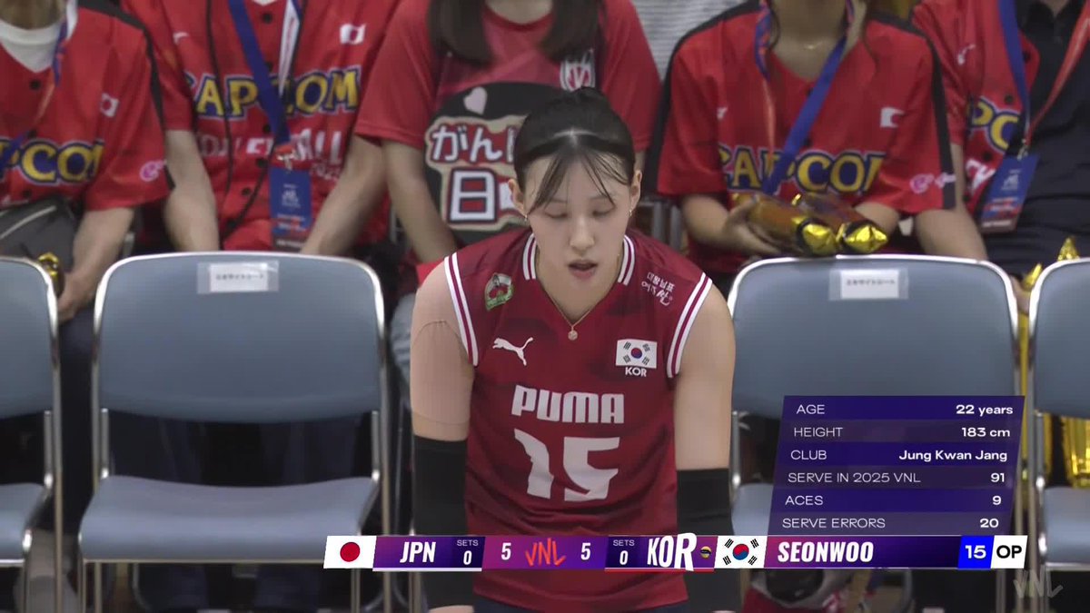 #VNL2025: JAPAN 🇯🇵 🆚 🇰🇷 KOREA LIVE NOW 📺 The floor is heating up in Chiba 🇯🇵 as two teams known for their insane floor defense face off 🤩. 📺 Watch #VNL on VBTV: 🏐 #BePartOfTheGame #volleyball