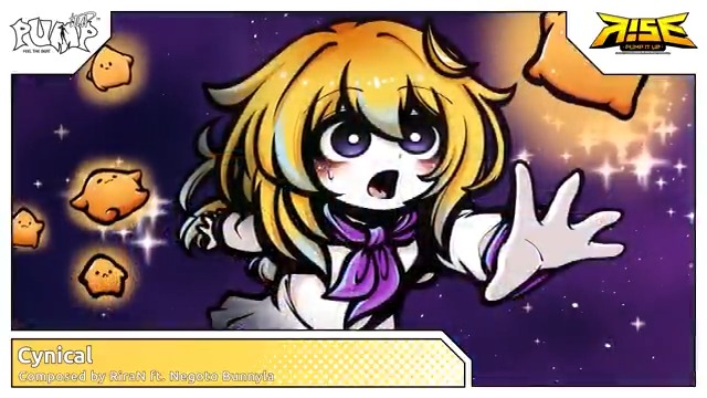 【告知】 7月15日にSTEAMからリリースされる新作音楽ゲーム「PUMP IT UP - RISE」に私の新曲 「RiraN ft. Negoto Bunnyla - Cynical」 が収録される予定です！音琴兎愛(音琴兎愛/Negoto Bunnyla )ちゃんとまた可愛くてテンション上がる新曲を作りましたのでぜひ遊んでください！！！ #PIU #PUMPITUP