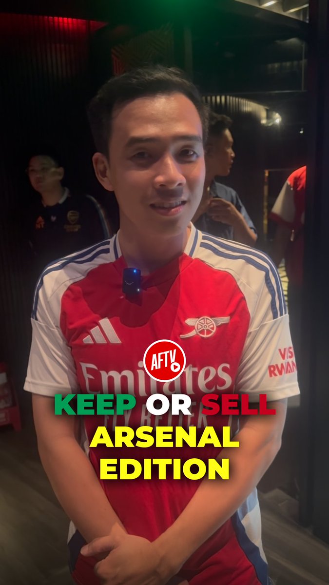 📲 How many of these do you agree with? Keep or sell: Arsenal edition 💰❌✅ 🎙️ Connor Humm