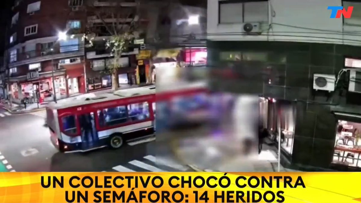"Santa Fe y Ecuador": Porque un colectivo de la línea 12 atropelló un peatón y chocó en esa esquina
