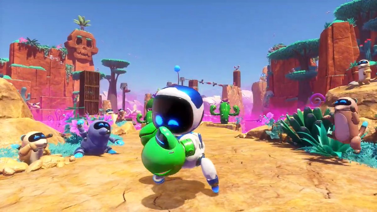 『アストロボット』に5つの新しいステージが追加！ 持てるすべてのスキルを駆使して、"暗黒星団ムズー"のステージをコンプリートしよう！ 詳しくはこちら⇒