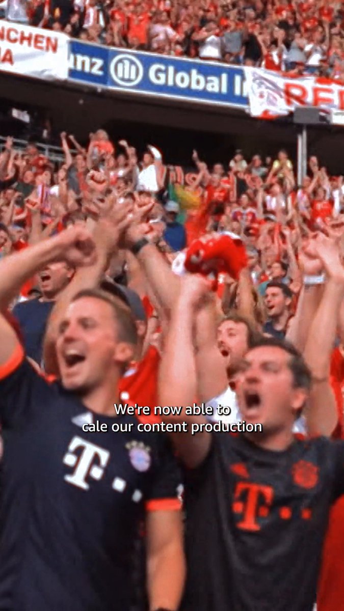 From match reports to visual stories in seconds! ⚽️⚡️ Bundesliga English leverages AWS generative AI to transform content for fans. Amazon Bedrock + Amazon Rekognition = Lightning-fast, engaging football content. Learn more:
