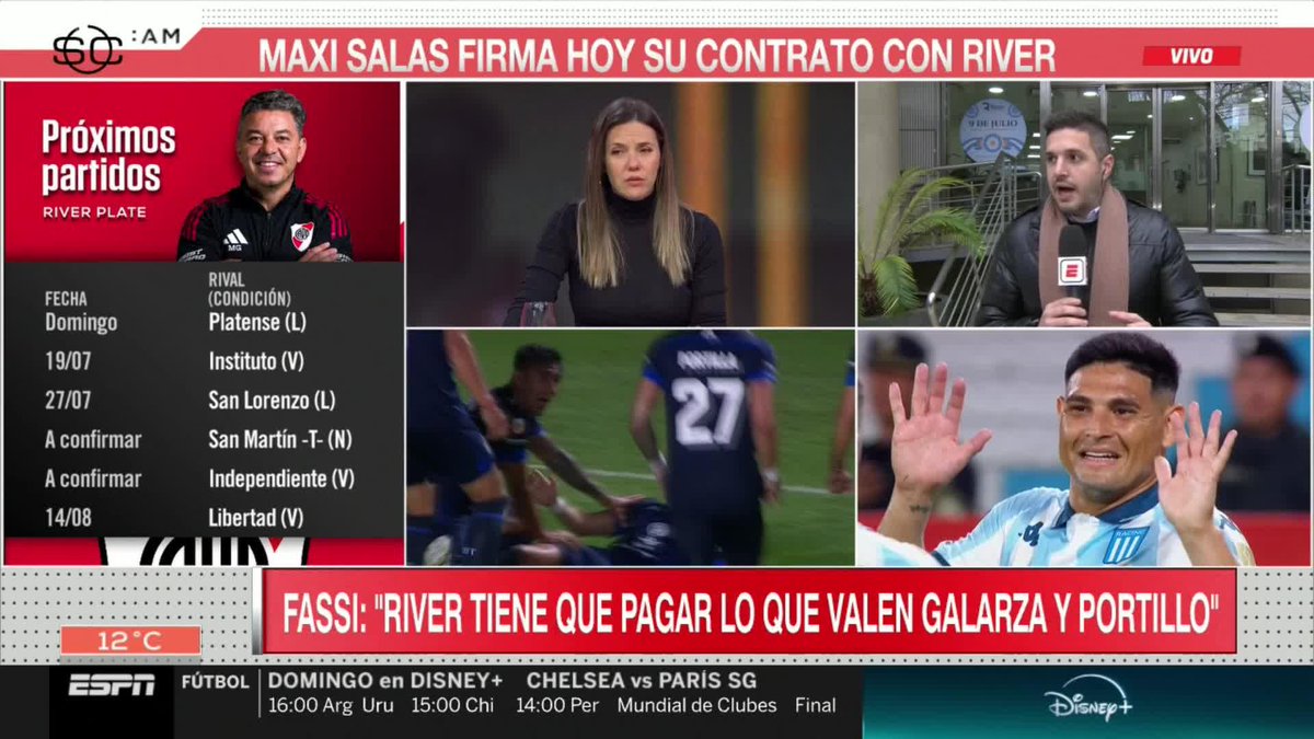 🚨 ATENCIÓN RIVER: Lucas Beltrán podría salir de Fiorentina En el medio de los rumores de una posible venta del delantero argentino, el club italiano anunció la llegada de Edin Dzeko y Juan Patricio Balbi contó en SportsCenter las novedades sobre la situación del cordobés.
