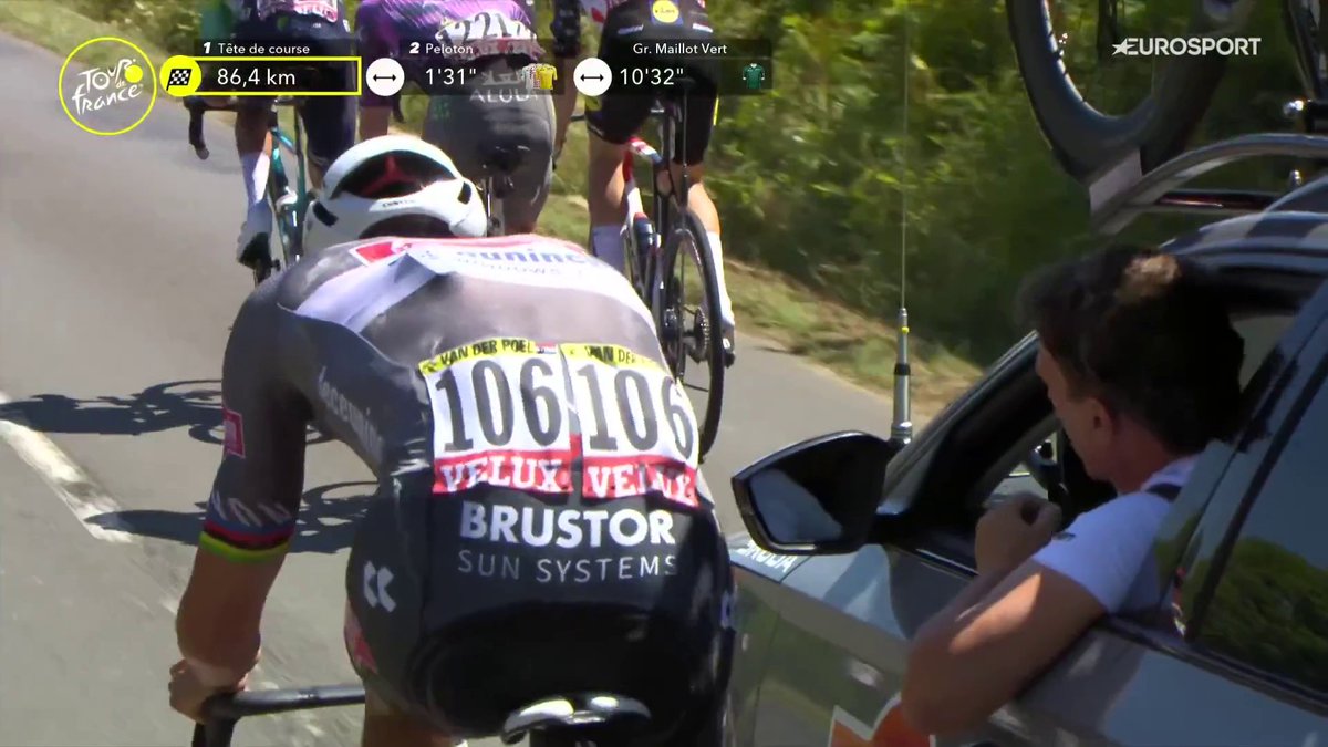 Van der Poel ya es líder virtual. ¿Le regalará el amarillo Pogacar? 🚴‍♂️🚨 Sigue EN DIRECTO la 6ª etapa en Eurosport.es 1 y HBO Max España con Javier Ares, Alberto Contador y Eduardo Chozas. #TDF2025
