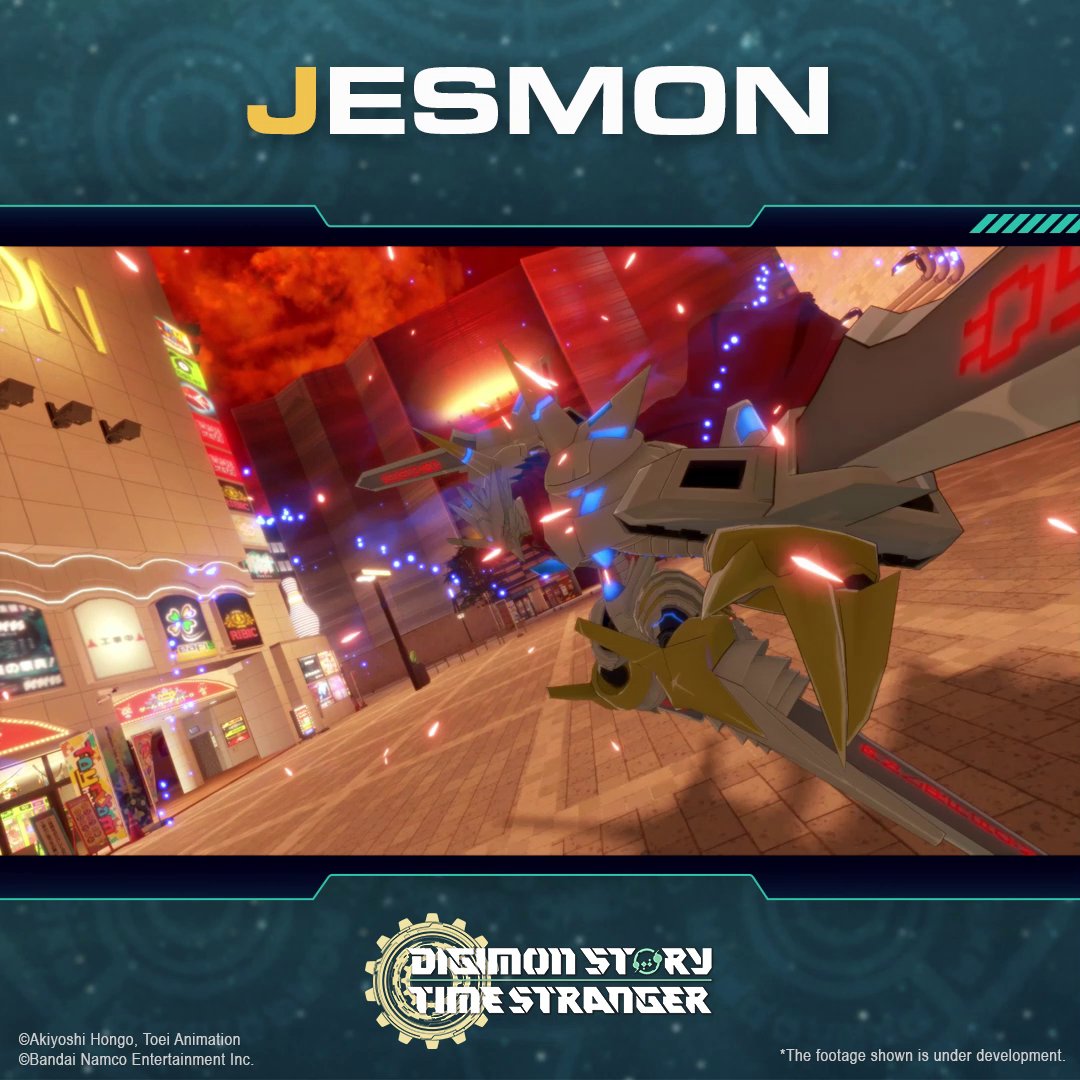 Jesmon Level: Mega Type: Holy Knight Attribute: Data #ADAMAS_ConfidentialReport #TimeStranger