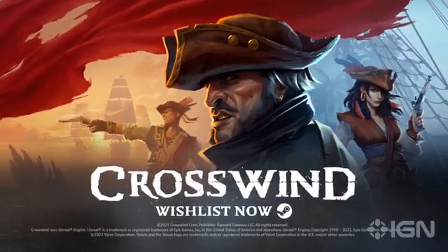 Korsan temalı PvPvE açık dünya hayatta kalma oyunu Crosswind oynanış fragmanı 👀