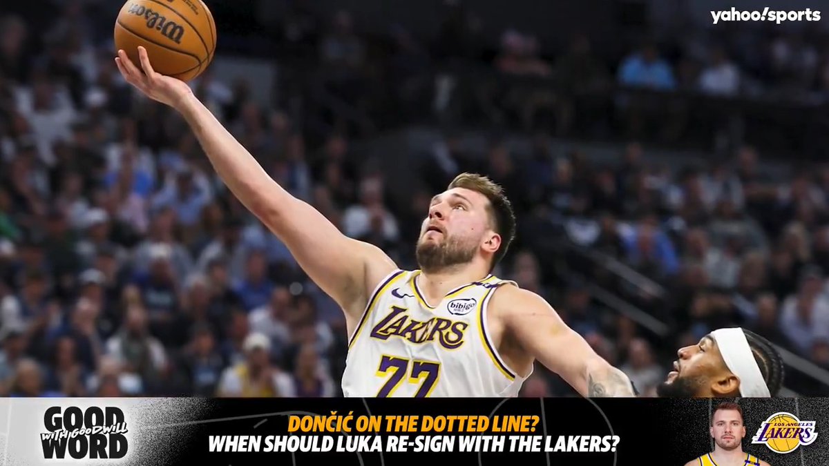 "If I'm Luka, I would wait out for that $400 million opportunity in 2028." Dan Titus shares his financial advice to Luka Doncic with Vincent Goodwill 💰 (via Good Word with Goodwill)