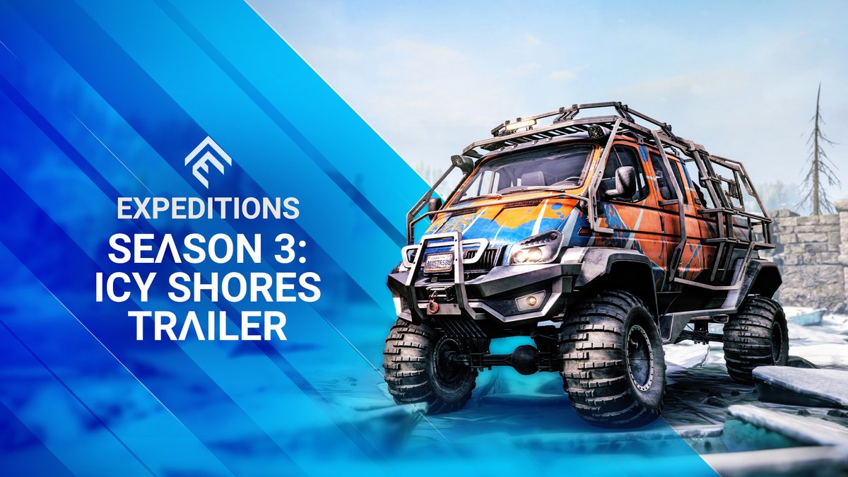 Season 3 of #Expeditions has landed on Xbox! 🧭 Explore the Transylvanian Alps with 3 new trucks, unique drones & specialist perks. Also includes revamped radar, better co-op, sleeker UI & new paint jobs. Now on Xbox One & Series 👉