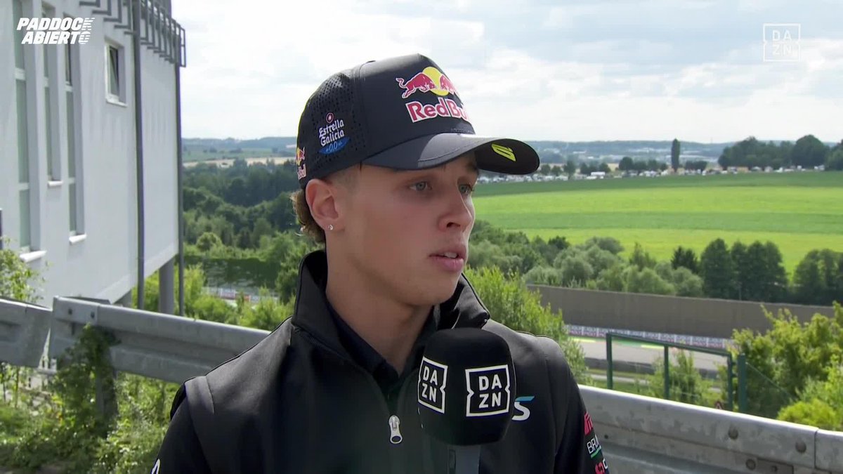 🗣️ “He entrado a este mundo viendo que ganaban” Diogo Moreira explica en el micrófono de Amanda Gala lo que significa para él poder entrenar con sus ídolos: Marc y Álex Márquez #GermanGP 🇩🇪 #MotoGP 🏁