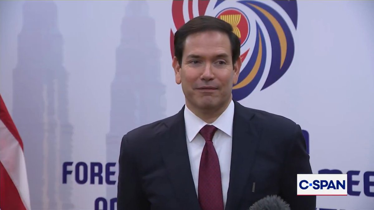 .Secretary Marco Rubio on AI impersonator: "You're going to hear about this for a long time...It's just one of the other great challenges posed to us by AI. I'm sure there are a lot of positive aspects to AI as well, but this ain't one of them."