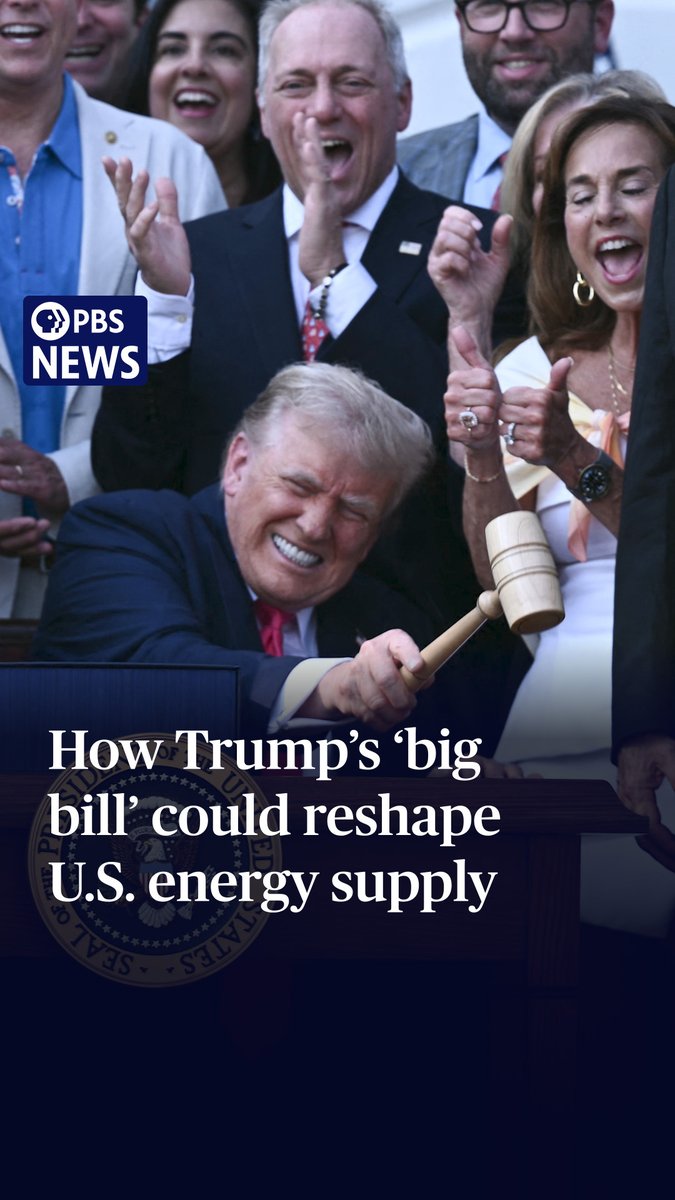 Blackouts and power outages could be 100 times more common in the U.S. in just five years, according to a Department of Energy report released this week. The report found that rising demand and an aging power generation infrastructure threaten U.S. capacity. The news comes as energy prices are now rising faster than inflation, and as the U.S. Energy Information Administration projects record power demand in 2025 and 2026, thanks in part to the rapid rise of AI data centers. Yet, U.S. policy just took a big turn away from the fastest growing energy production technologies: renewables like wind and solar, which are also faster to bring online than legacy power sources. To dive into how Trump's "big bill" might reshape U.S. energy supply, Tim McPhillips spoke with Alexa St. John, a climate reporter with The Associated Press.