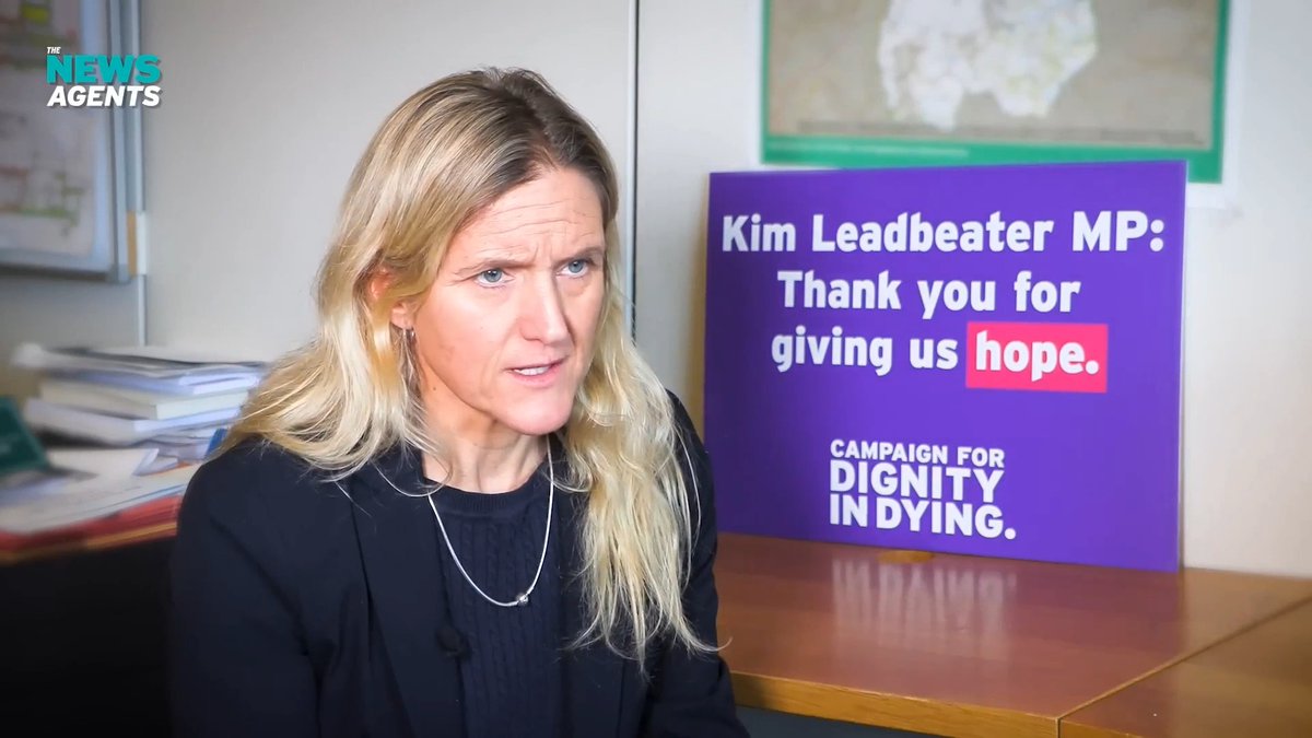 For the ‘terminally ill’, Kim Leadbeater implies that ‘being a burden’ is a legitimate reason for assisted suicide. Shocking.😳