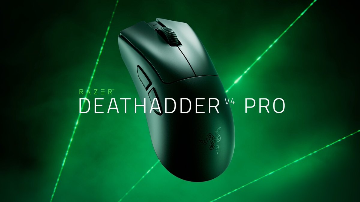 La légende poursuit son évolution. Voici la DeathAdder V4 Pro, la souris ultra-légère taillée pour la compétition ! Conçue en étroite collaboration avec des joueurs pros, la nouvelle DeathAdder allie un design ergonomique iconique, le capteur le plus avancé à ce jour et une technologie sans fil de nouvelle génération pour des performances de haut niveau. Disponible dès maintenant sur