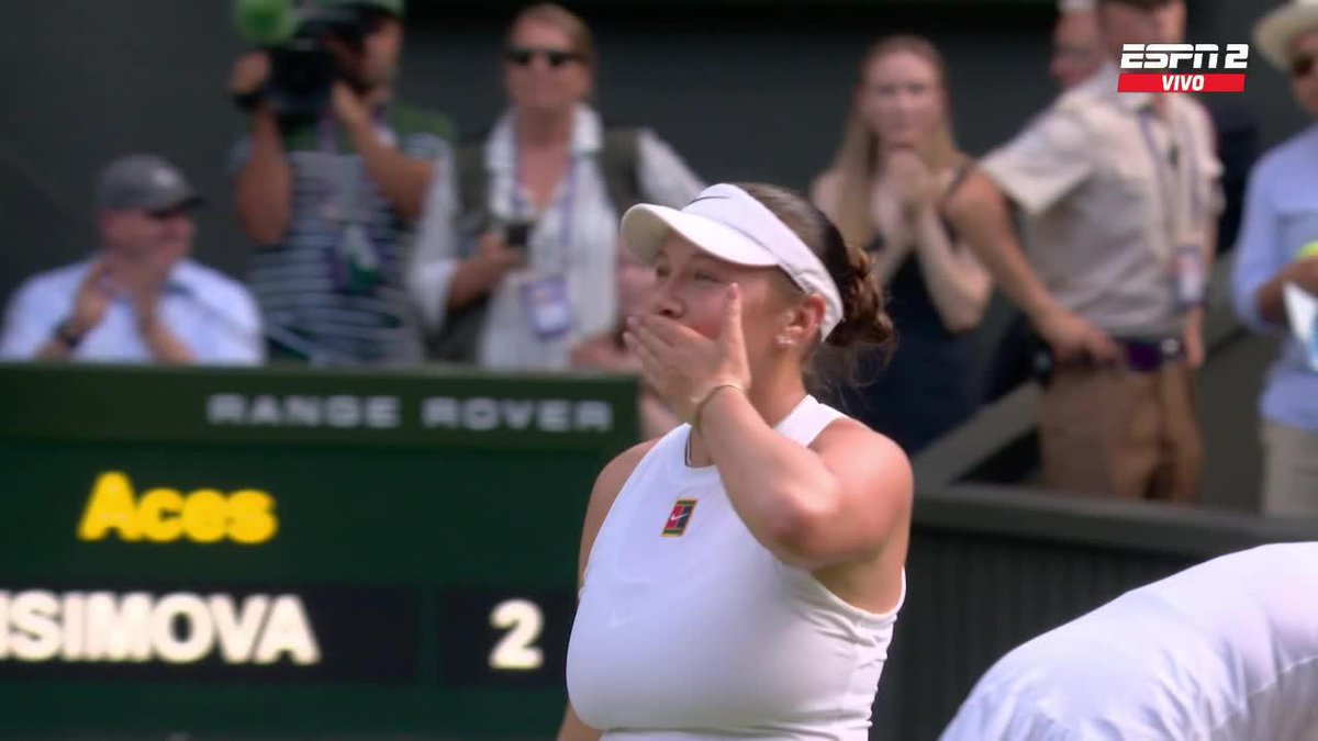 ¡ANISIMOVA ELIMINÓ A SABALENKA Y ES FINALISTA DE #WIMBLEDON! 😱💥