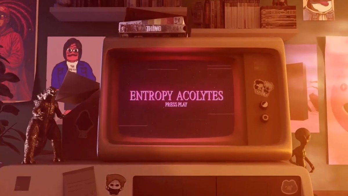 ENTROPY ACOLYTES MINT WHITELIST – LIVE – 1 SOL 5,555 WHALES 🐳 3,333 APES 🦧 1,111 SNAKES 🐍 9 GRAILS 🏆 PUBLIC MINT – JULY 14 – 1.5 SOL ART REVEAL – JULY 21 MINING STARTS – JULY 28 LINK TO MINT BELOW 👇 #EEEE $ENT