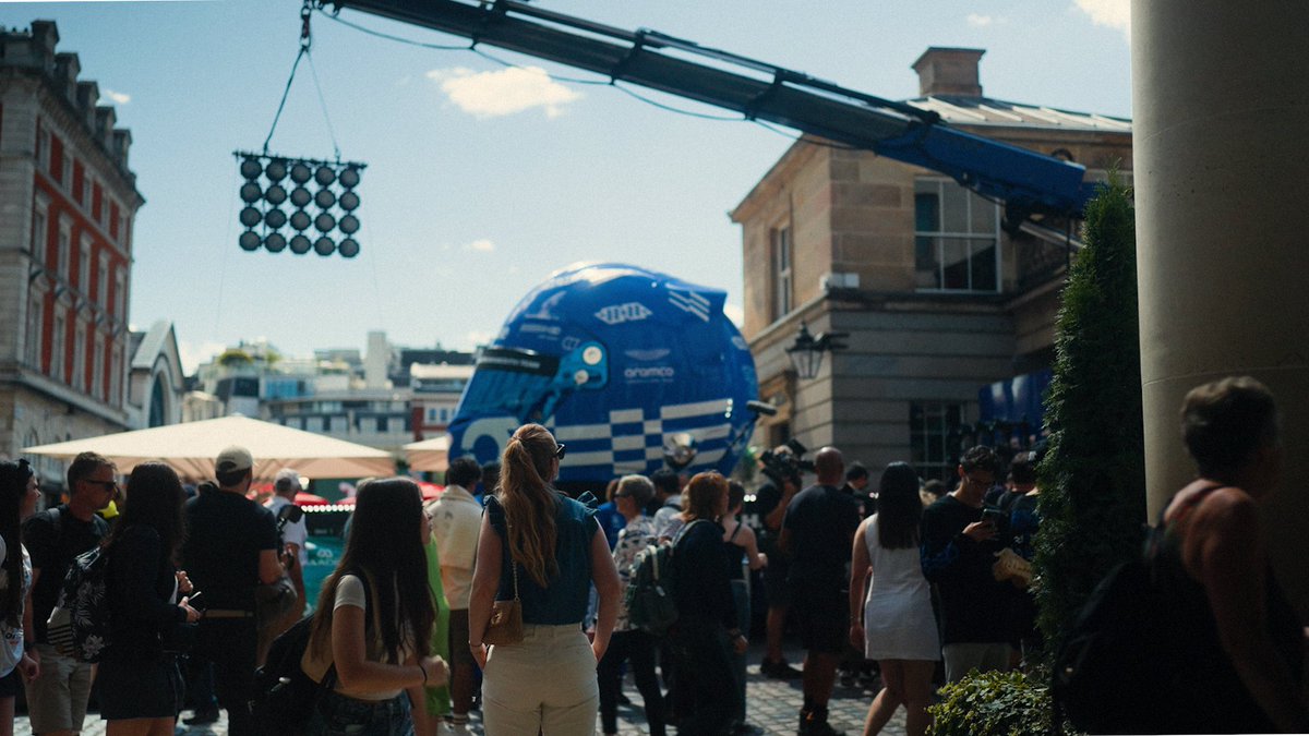 It was big week (and helmet) in the UK with Aston Martin Aramco F1 Team. Relive all the best moments. Thanks for having us, London.