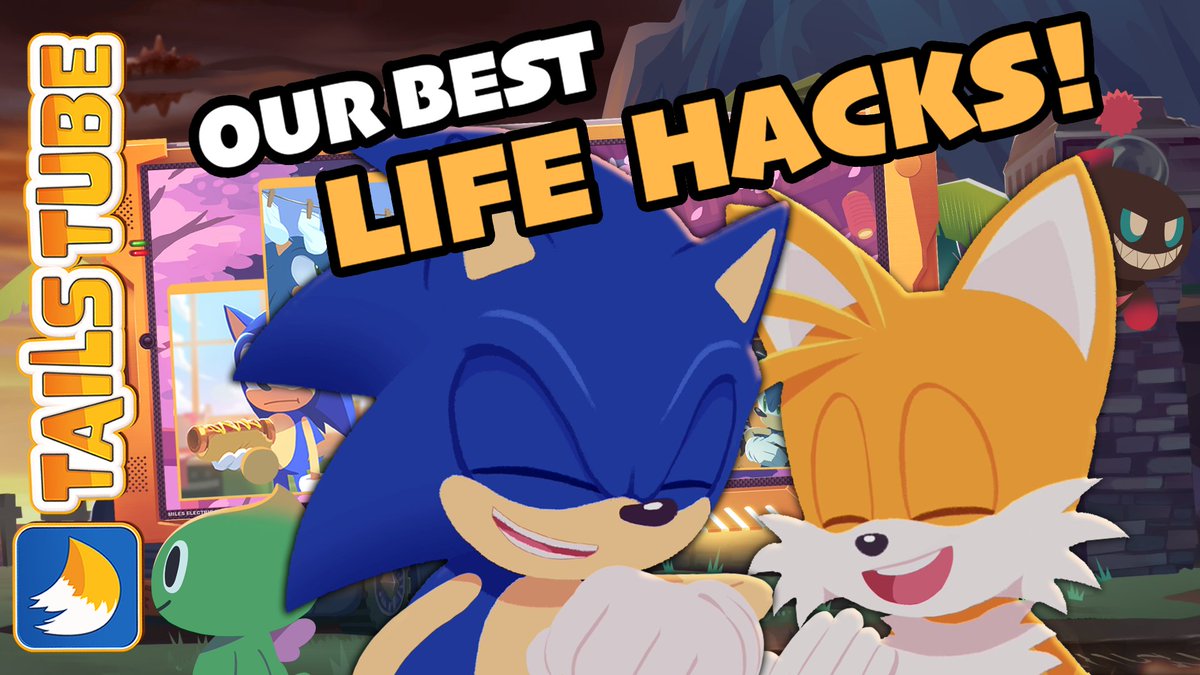 Tails invites Sonic onto the show to unlock the mysteries of life! Or…a few tips and tricks to make life easier, at least. But are they really sharing words of wisdom, or are they just goofing around!?
