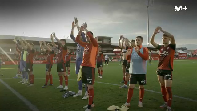 ❤️🖤 Club Deportivo Mirandés, cada partido me vuelvo a enamorar. 📼 Estreno el lunes 14 en Movistar Plus.
