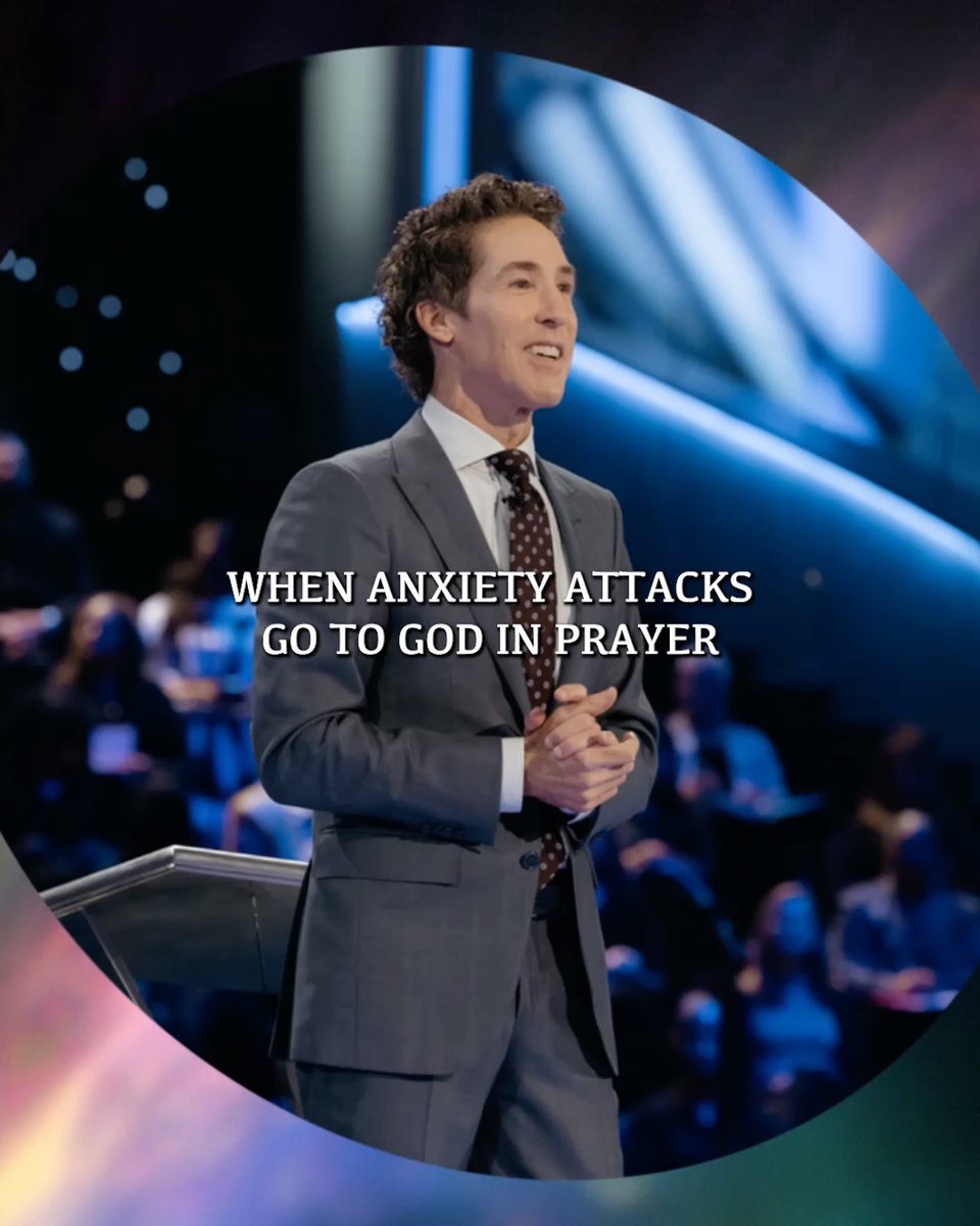 Here’s the promise: “The peace of God, which surpasses understanding, will guard your heart and mind.” Notice it’s the peace of God. It’s not normal peace. It’s peace in the midst of the storm. Don't miss this powerful message, "The Antidote for Anxiety" from Joel!
